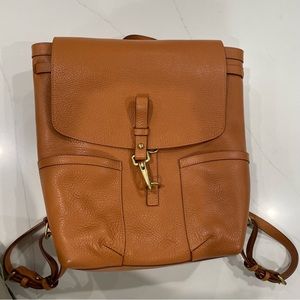 Lotuff Leather Knapsack No. 5 in Camel